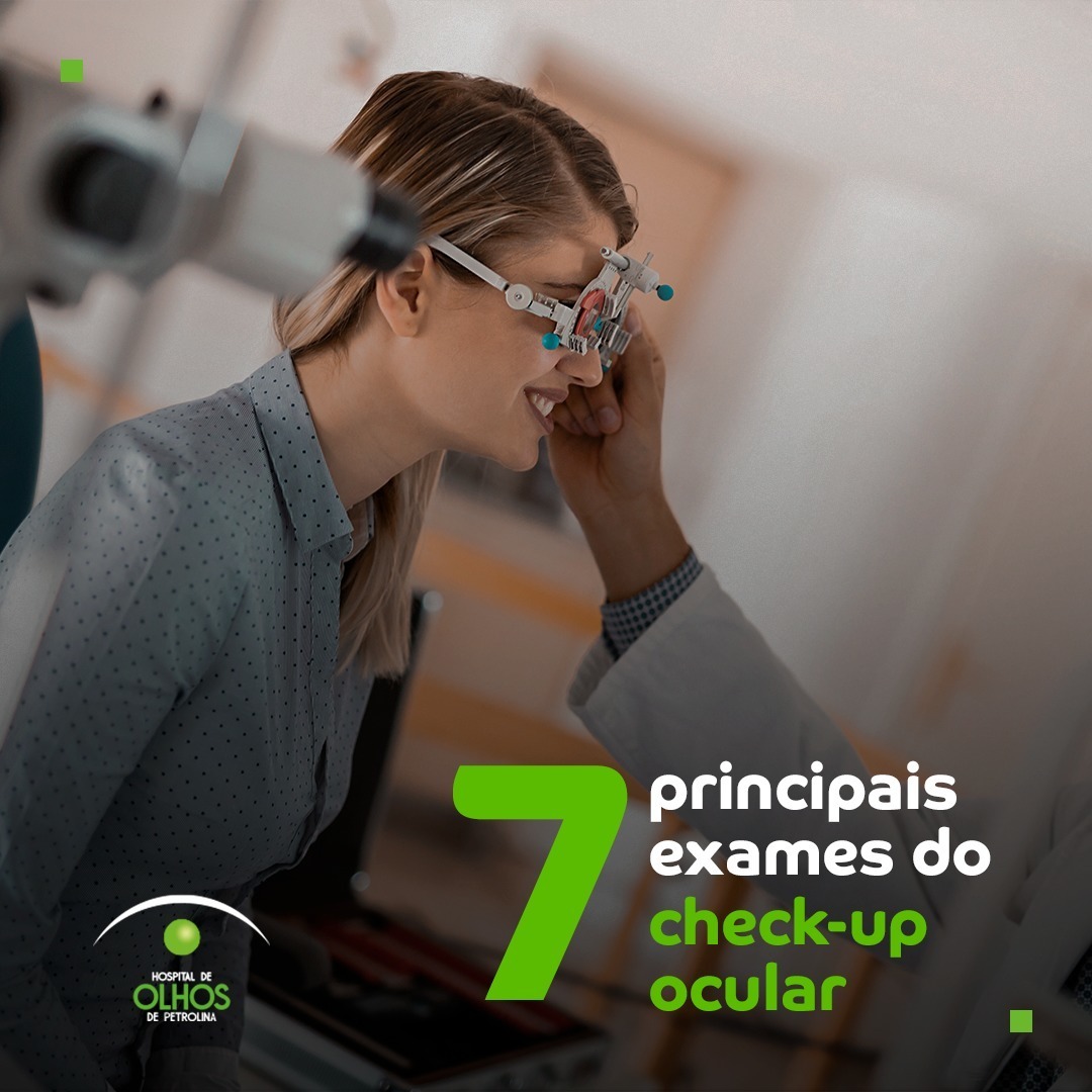 Principais exames do check-up ocular