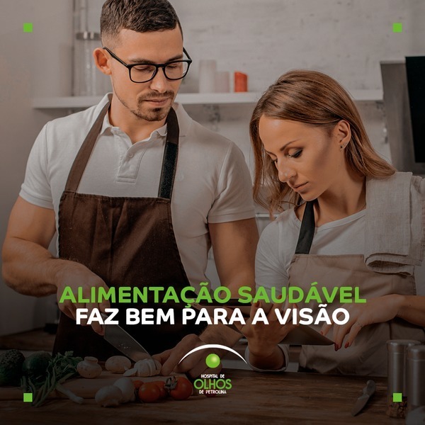 Alimentação saudável faz bem para a visão