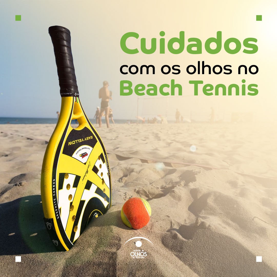 Cuidados com os Olhos no Beach Tenis