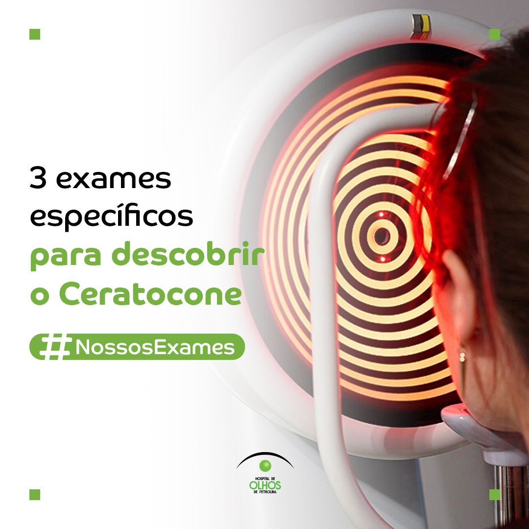 3 Exames para descobrir Ceratocone