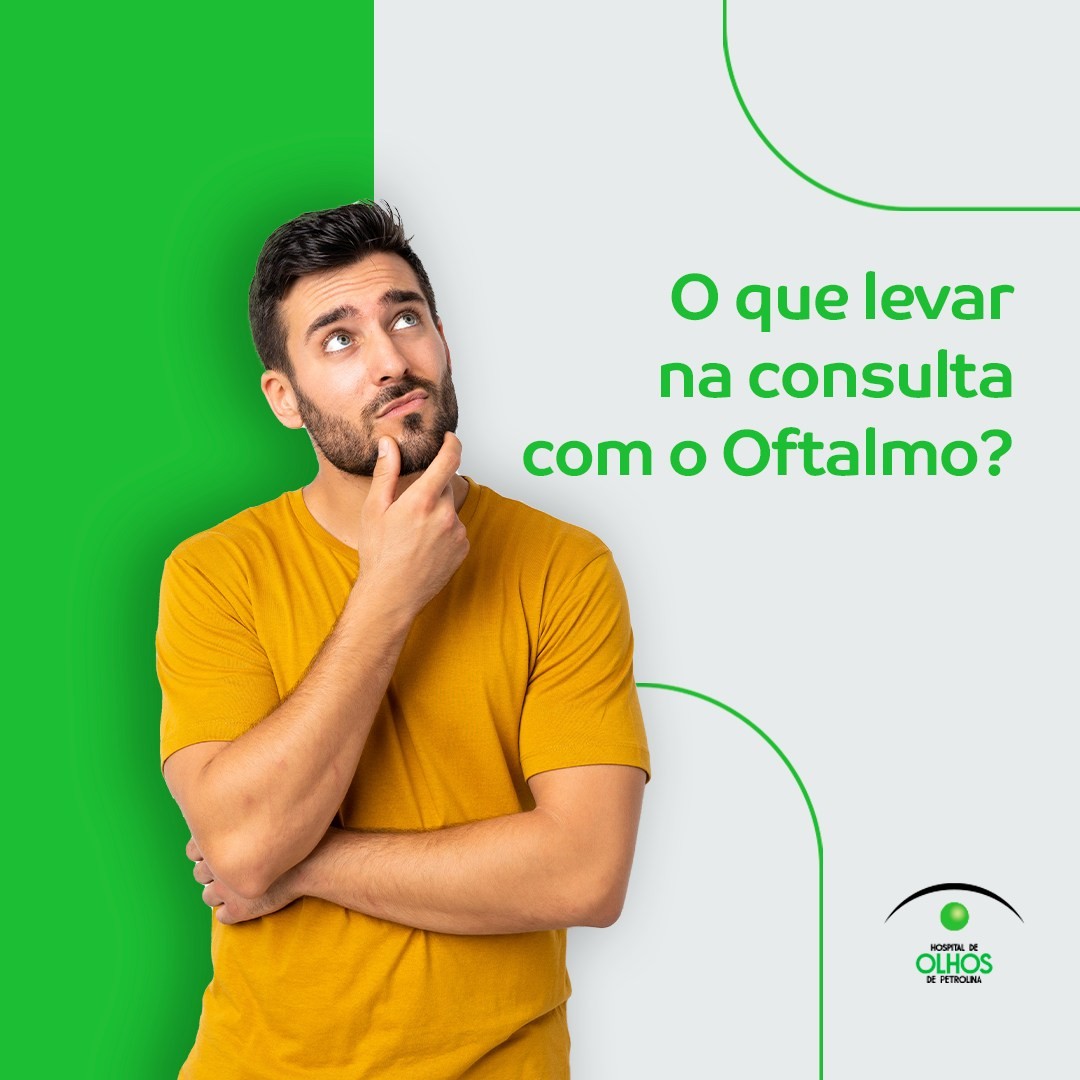 O que levar na consulta com o Oftalmo?