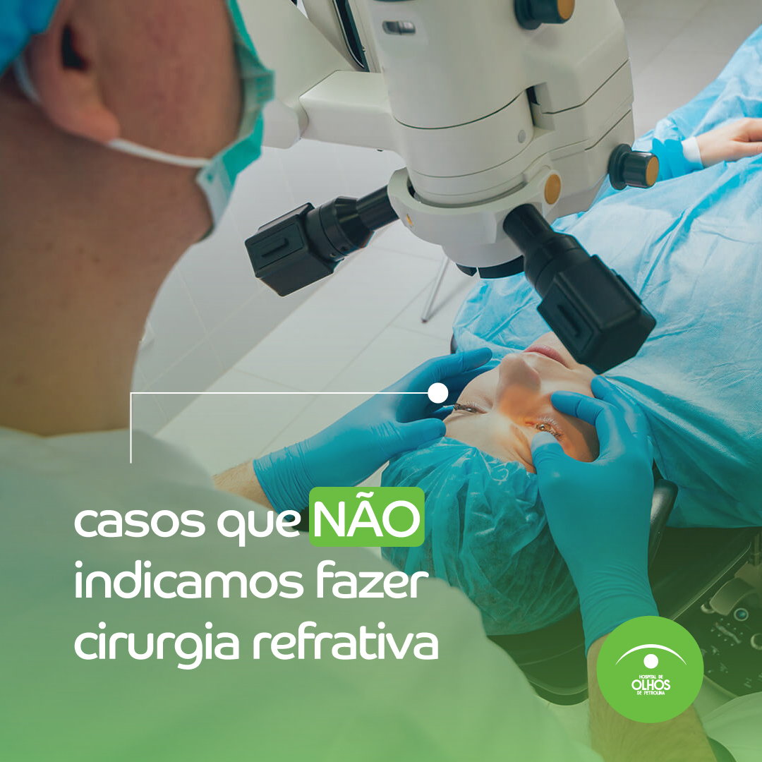 Contra indicações para cirurgia refrativa